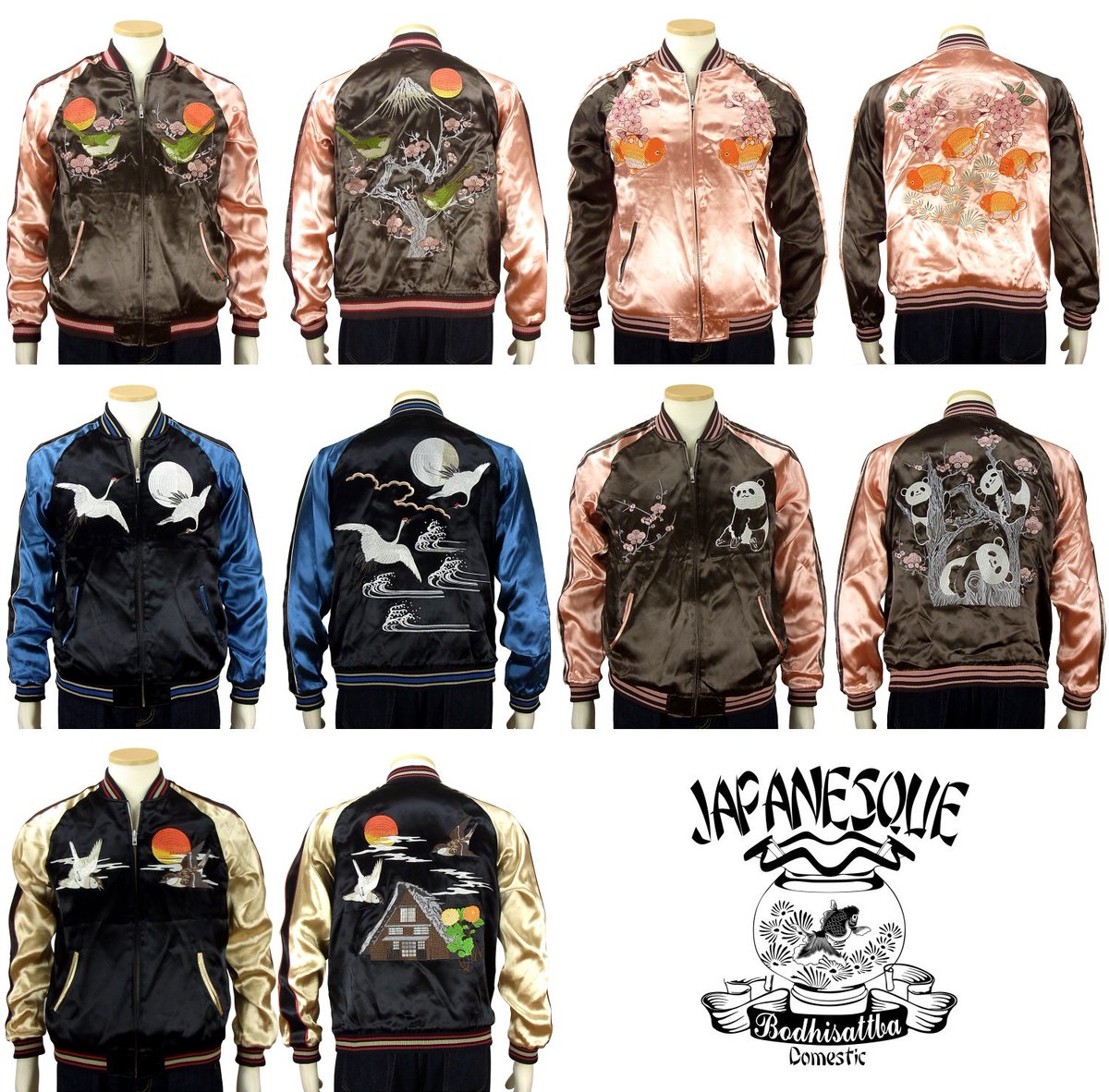 New souvenir jackets have been released from JAPANESQUE Early SEP 2017