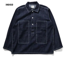 Load image into Gallery viewer, HOUSTON USA COTTON DENIM PULLOVER SHIRT