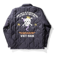 Load image into Gallery viewer, HOUSTON NYLON RIP VIETNAM JACKET(SKULL)