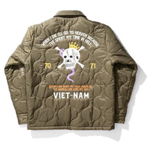 Load image into Gallery viewer, HOUSTON NYLON RIP VIETNAM JACKET(SKULL)