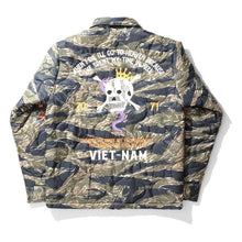 Load image into Gallery viewer, HOUSTON NYLON RIP VIETNAM JACKET(SKULL)