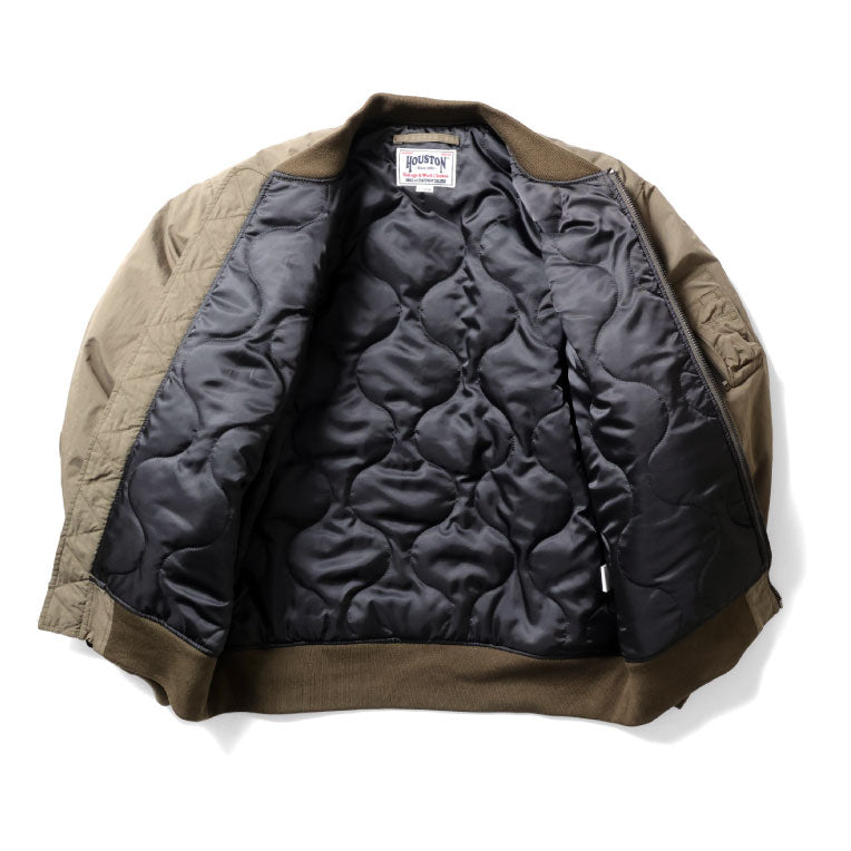 HOUSTON N/C LIGHT MA-1 FLIGHT JACKET