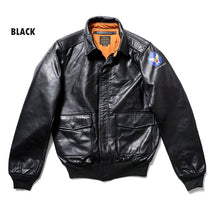 Load image into Gallery viewer, HOUSTON A-2 Leather Jacket Horse Leather Flight Jacket