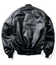 Load image into Gallery viewer, HOUSTON SHEEP LEATHER MA-1 FLIGHT JACKET

