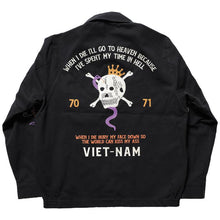 Load image into Gallery viewer, HOUSTON COTTON VIETNAM JACKET(SKULL)