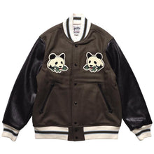 Load image into Gallery viewer, HOUSTON MELTON AWARD JACKET(PANDA) Stadium Jumper