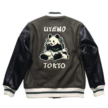Load image into Gallery viewer, HOUSTON MELTON AWARD JACKET(PANDA) Stadium Jumper