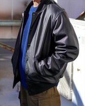 Load image into Gallery viewer, HOUSTON COW LEATHER AWARD JACKET