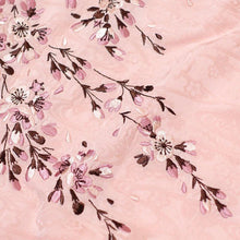 Load image into Gallery viewer, HANATABIGAKUDAN Cherry Blossoms and Goldfish Embroidery Jacquard Shirt