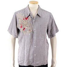 Load image into Gallery viewer, HANATABIGAKUDAN Dragon Pattern Jacquard Shirt