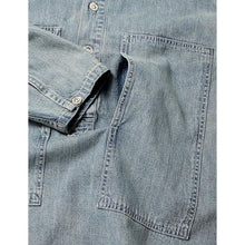Load image into Gallery viewer, HOUSTON USA COTTON DENIM PULLOVER SHIRT