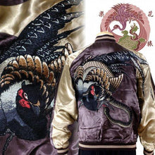 Load image into Gallery viewer, HANATABIGAKUDAN Pheasant and Snake Souvenir Jacket