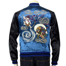 Load image into Gallery viewer, JAPANESQUE Wind and Thunder Gods Sukajan