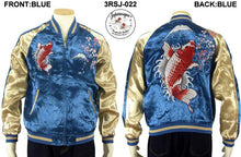 Load image into Gallery viewer, JAPANESQUE Fuji and Carp Japanese Jacket