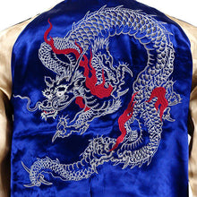 Load image into Gallery viewer, JAPANESQUE Flame Dragon Japanese Jacket