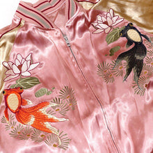 Load image into Gallery viewer, JAPANESQUE Red and Black Demekin Sukajan