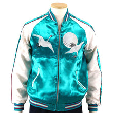 Load image into Gallery viewer, JAPANESQUE Moon and Cranes Souvenir Jacket