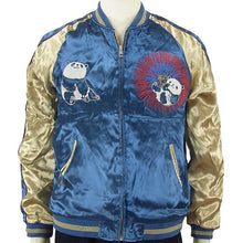 Load image into Gallery viewer, JAPANESQUE Fireworks and Panda Souvenir Jacket
