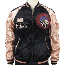 Load image into Gallery viewer, JAPANESQUE Fireworks and Panda Souvenir Jacket