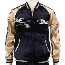 Load image into Gallery viewer, JAPANESQUE Waves and Whales Souvenir Jacket