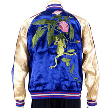 Load image into Gallery viewer, JAPANESQUE Morning Glory and Ganging Frog Sukajan