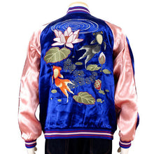 Load image into Gallery viewer, JAPANESQUE Red and Black Demekin Sukajan