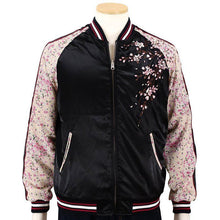 Load image into Gallery viewer, JAPANISUQUE Cherry Blossom Crape Sleeve Sukajan