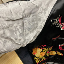 Load image into Gallery viewer, JAPANESQUE Chrysanthemums Butterflies Goldfish Sukajan