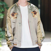 Load image into Gallery viewer, SATORI Big Eagle Embroidery Souvenir Jacket