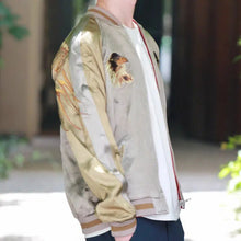 Load image into Gallery viewer, SATORI Big Eagle Embroidery Souvenir Jacket