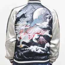 Load image into Gallery viewer, SATORI Moon and Giraffe Souvenir Jacket
