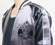 Load image into Gallery viewer, ONE PIECE Fire Fist Ace Black Embroidery Sukajan