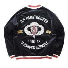 Load image into Gallery viewer, HOUSTON Velveteen Souvenir JacketT(Paratrooper)