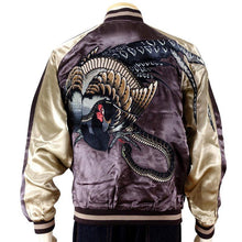 Load image into Gallery viewer, HANATABIGAKUDAN Pheasant and Snake Souvenir Jacket
