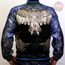 Load image into Gallery viewer, HANATABIGAKUDAN Owl Embroidery Sukajan