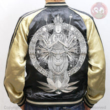 Load image into Gallery viewer, HANATABIGAKUDAN Stand Thousand Armed Avalokiteshwara Embroidery Sukajan