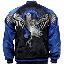 Load image into Gallery viewer, HANATABIGAKUDAN Yatagarasu Embroidery Sukajan