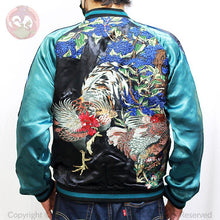 Load image into Gallery viewer, HANATABIGAKUDAN Chicken and Hydrangea Sukajan