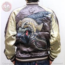 Load image into Gallery viewer, HANATABIGAKUDAN Pheasant and Snake Souvenir Jacket
