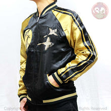 Load image into Gallery viewer, HANATABIGAKUDAN Moon Goose Embroidery Sukajan