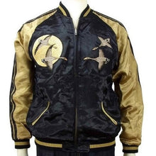 Load image into Gallery viewer, HANATABIGAKUDAN Moon Goose Embroidery Sukajan