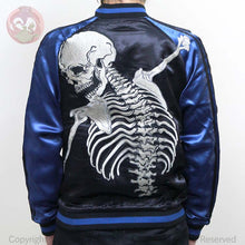Load image into Gallery viewer, HANATABIGAKUDAN Skull Embroidery Sukajan