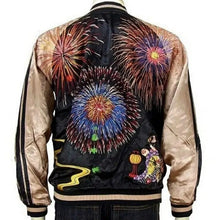 Load image into Gallery viewer, HANATABIGAKUDAN Fireworks with Maiko Reversible Sukajan