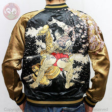 Load image into Gallery viewer, HANATABIGAKUDAN SUMO wrestling Souvenir Jacket
