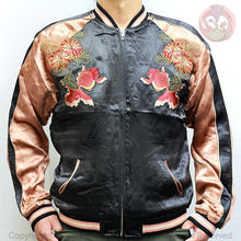 Load image into Gallery viewer, HANATABIGAKUDAN Hanaguruma and Goldfish Embroidered Jacket