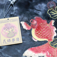 Load image into Gallery viewer, HANATABIGAKUDAN Hanaguruma and Goldfish Embroidered Jacket