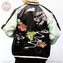 Load image into Gallery viewer, HANATABIGAKUDAN Heian Period Cat Souvenir jacket