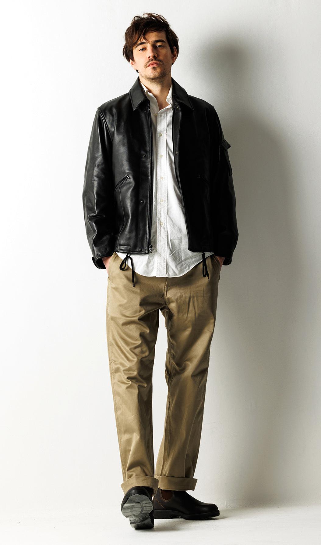 ★*★様 【定価5万超 HOUSTON】MK3 LETHER JACKETエゴト HOUSTON LEATHER MK3 JACKET – SUKAJACK