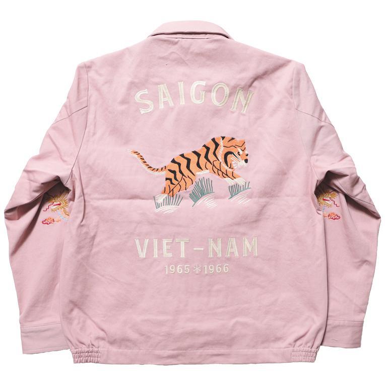 【しお】HOUSTON COTTON VIETNAM JACKET 虎 L HOUSTON COTTON VIETNAM JACKET(TIGER) – SUKAJACK
