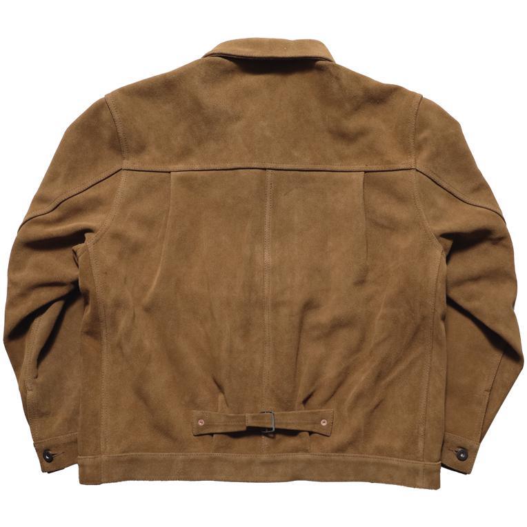 HOUSTON COW SUEDE TRACK JACKET – SUKAJACK